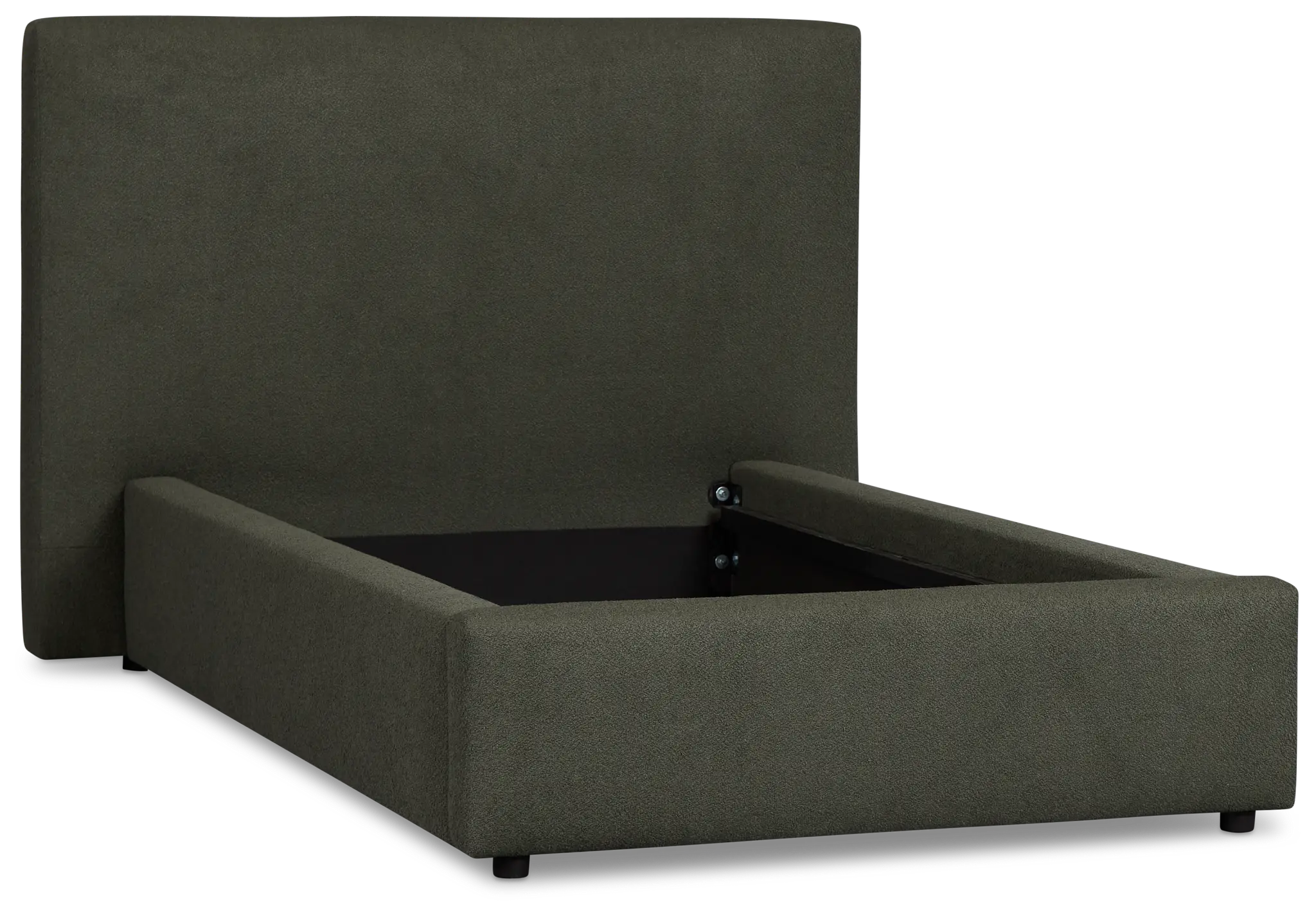 Grayton Sutton Green 44" Upholstered Platform Bed Grayton Sutton Green 44" Upholstered Platform Bed