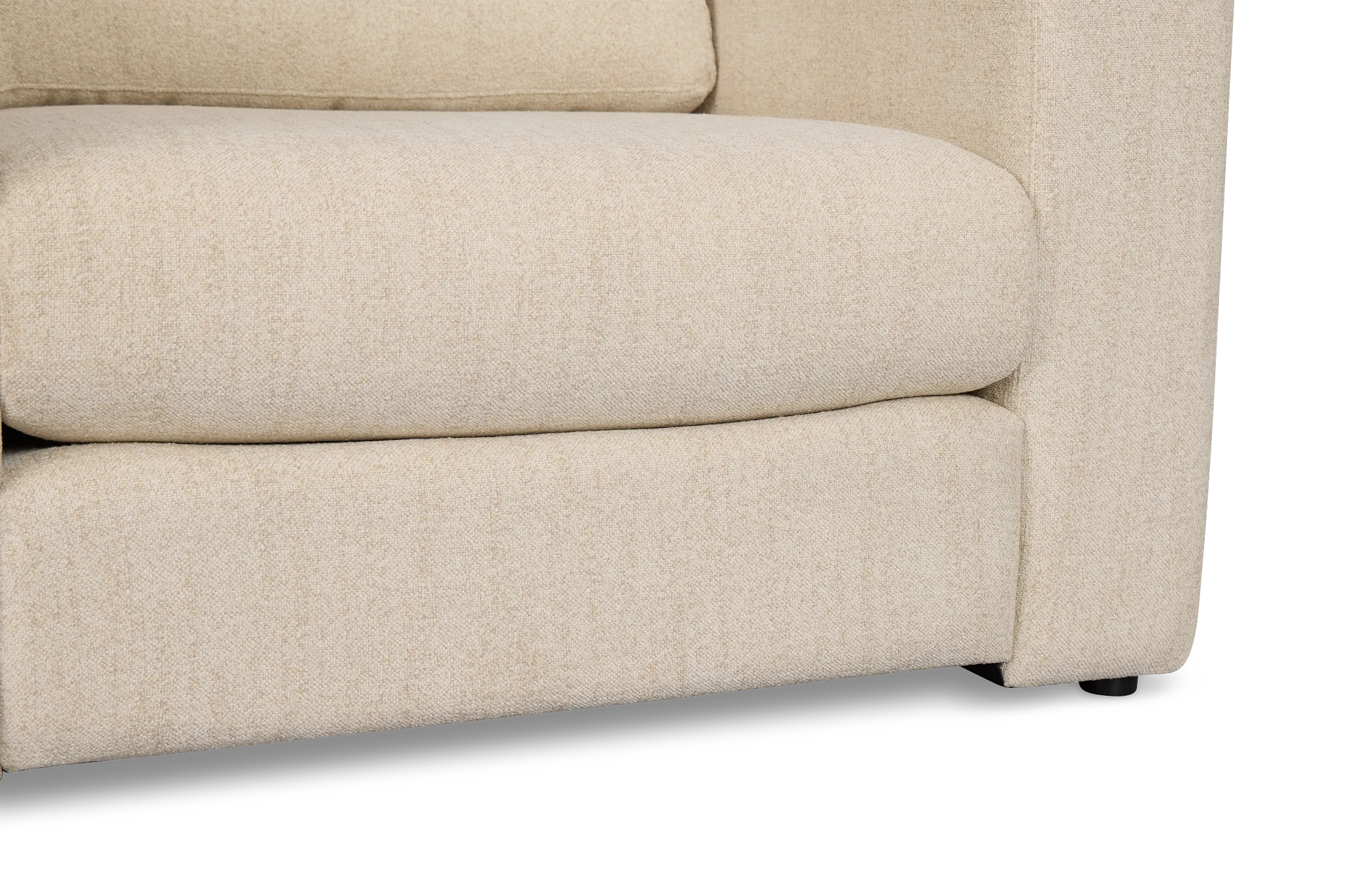 Alma Light Beige Fabric Chair