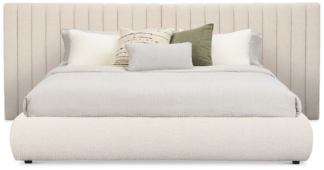 Nomad Light Beige Uph Spread Bed