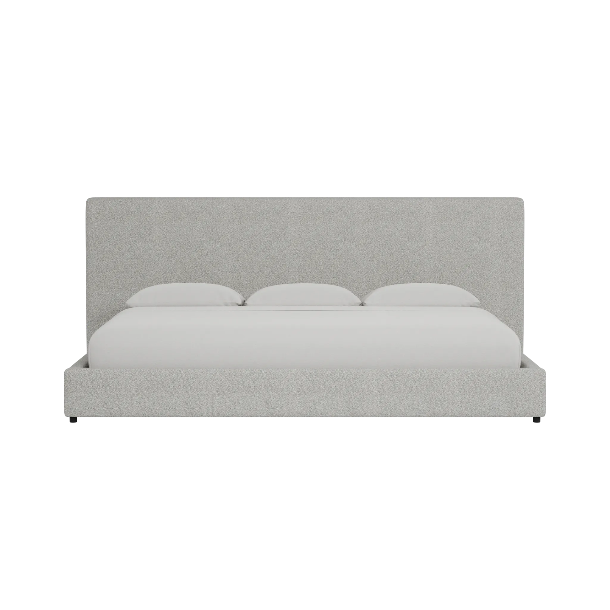 Grayton Sutton 54" Upholstered Platform Bed