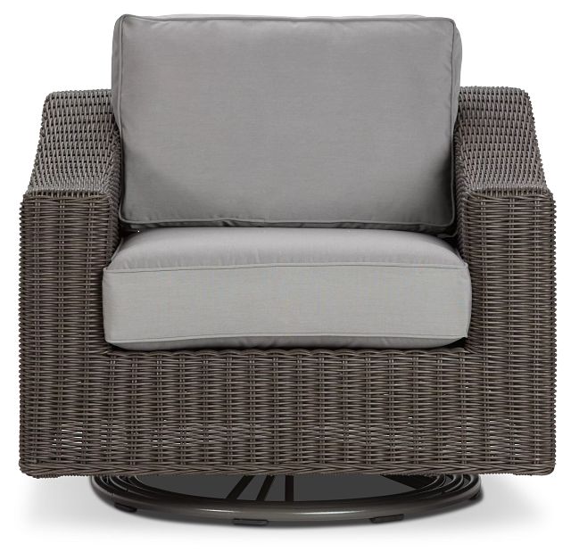 Canyon Gray Swivel Chair