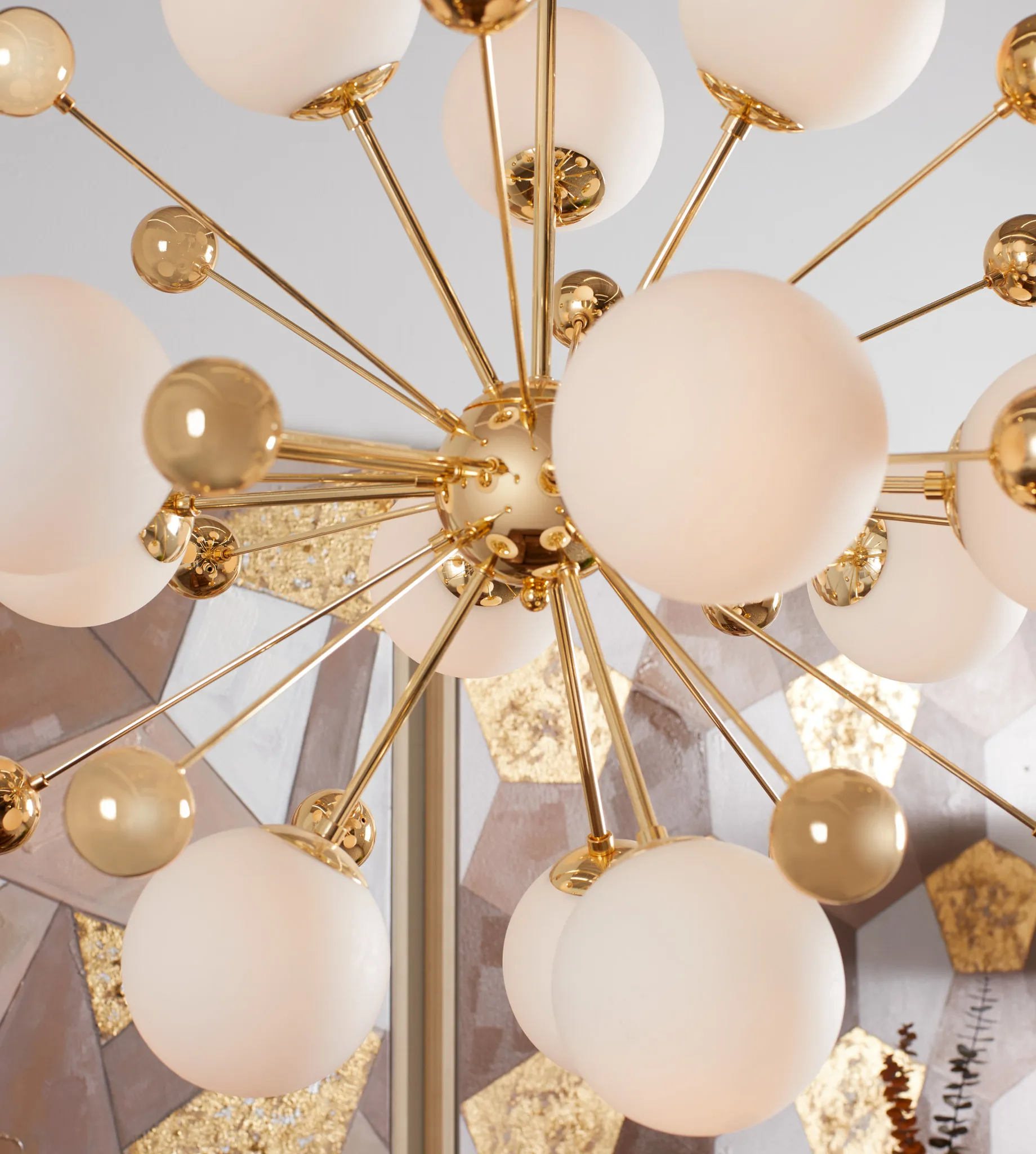 Khia Gold Chandelier