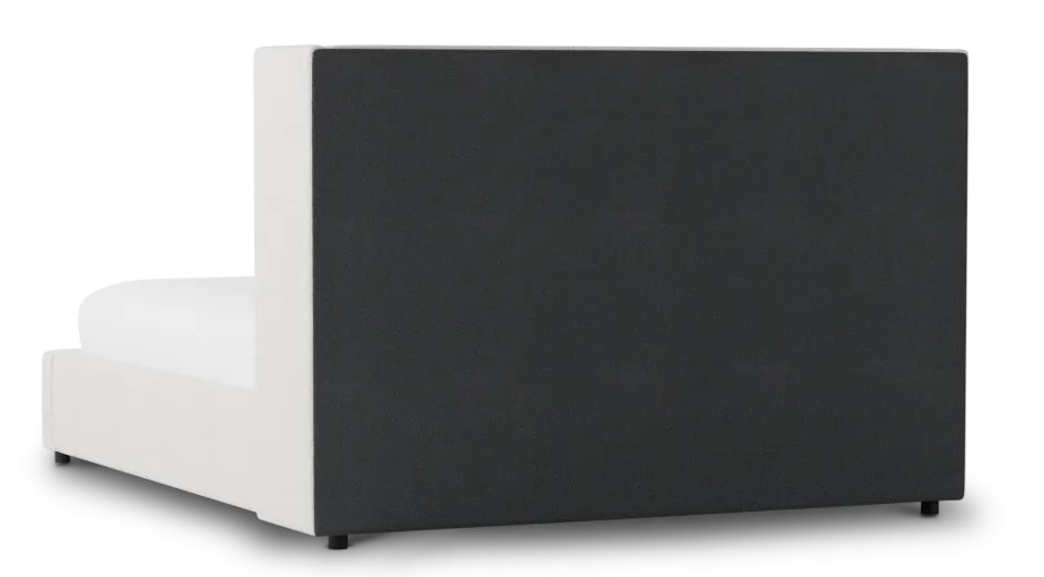 Captiva Linen Light Beige 48" Upholstered Shelter Bed