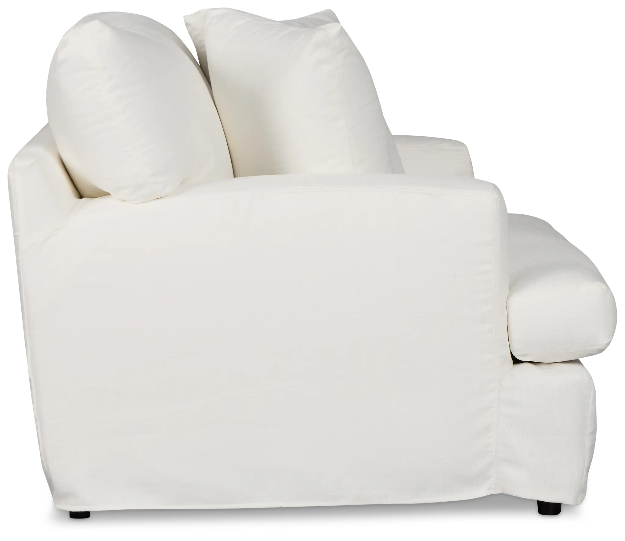 Marren White Fabric Chair Marren White Fabric Chair