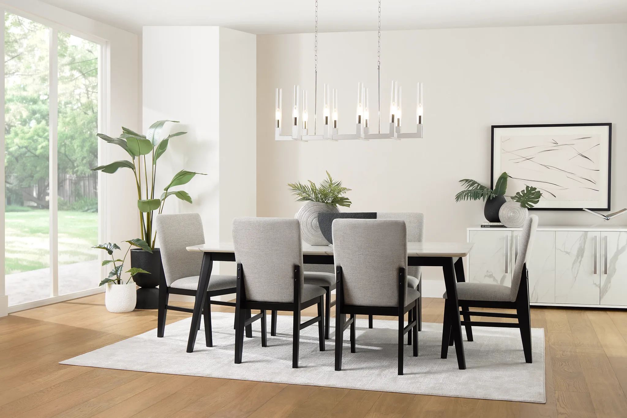 Riverdale Black Rectangular Table