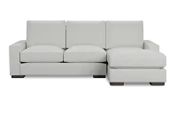 Edgewater Revenue White Right Chaise Sectional
