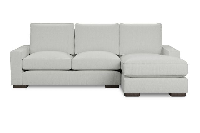 Edgewater Revenue White Right Chaise Sectional