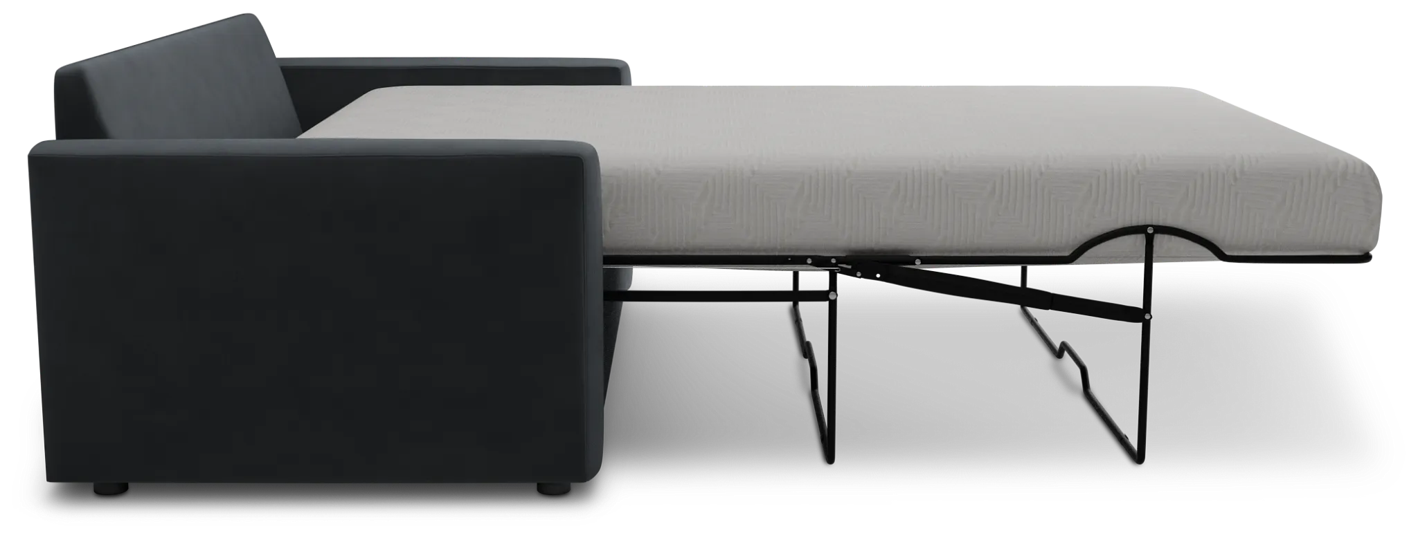 Siesta Joya Gray Fabric Memory Foam Sleeper