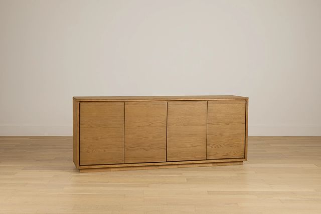 Haven Light Tone 4 Door Sideboard