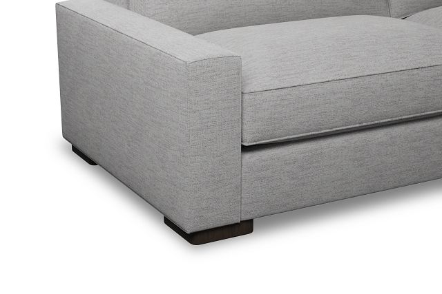 Edgewater Maguire Gray 96" Sofa W/ 2 Cushions