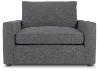 Siesta Delray Dark Gray Fabric Chair