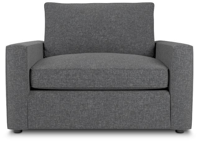 Siesta Delray Dark Gray Fabric Chair