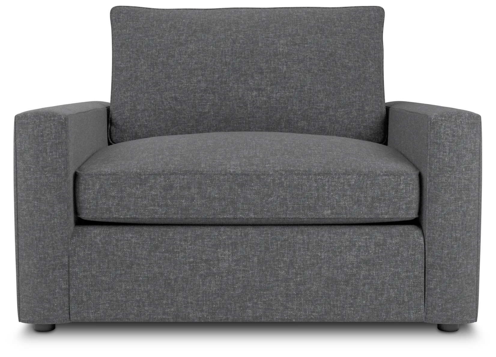 Siesta Delray Dark Gray Fabric Chair