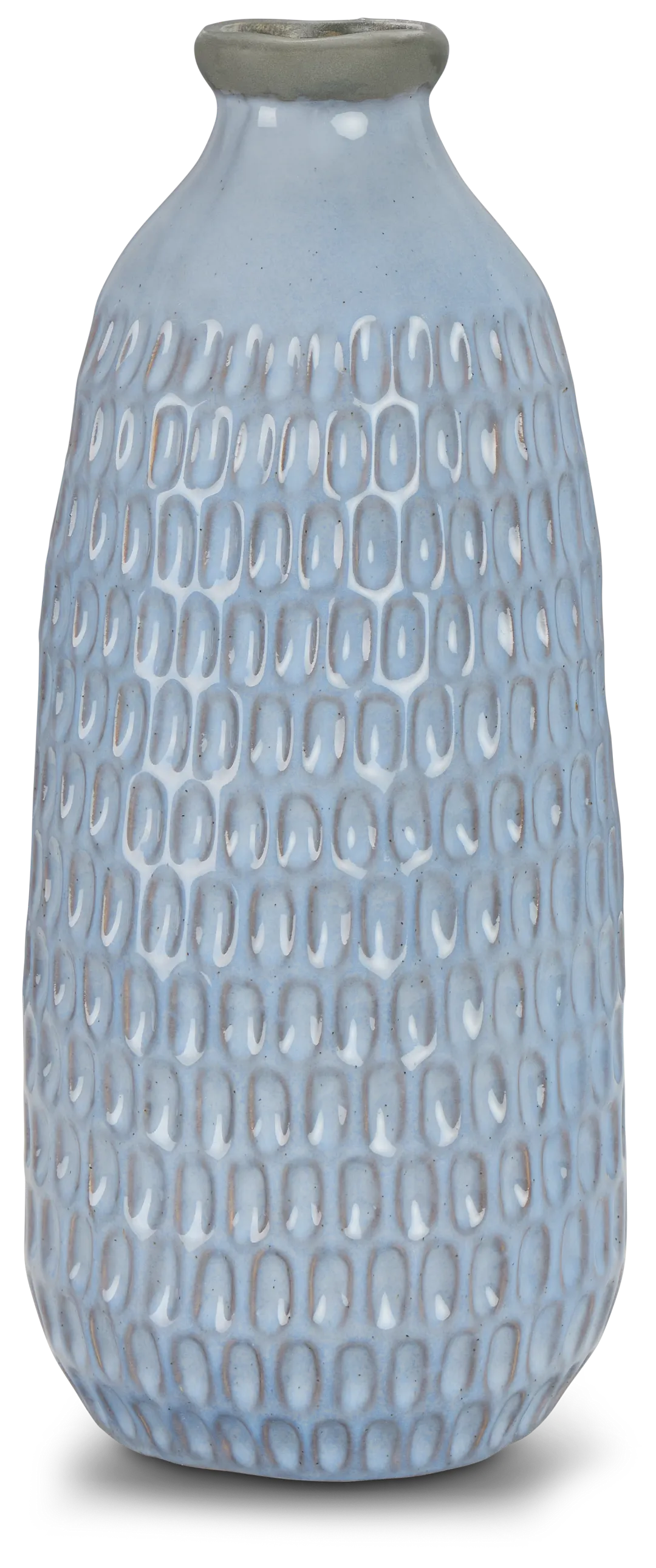 Celeste Blue Medium Vase