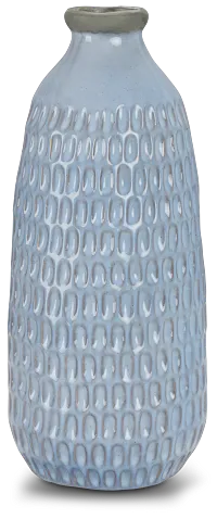 Celeste Blue Medium Vase