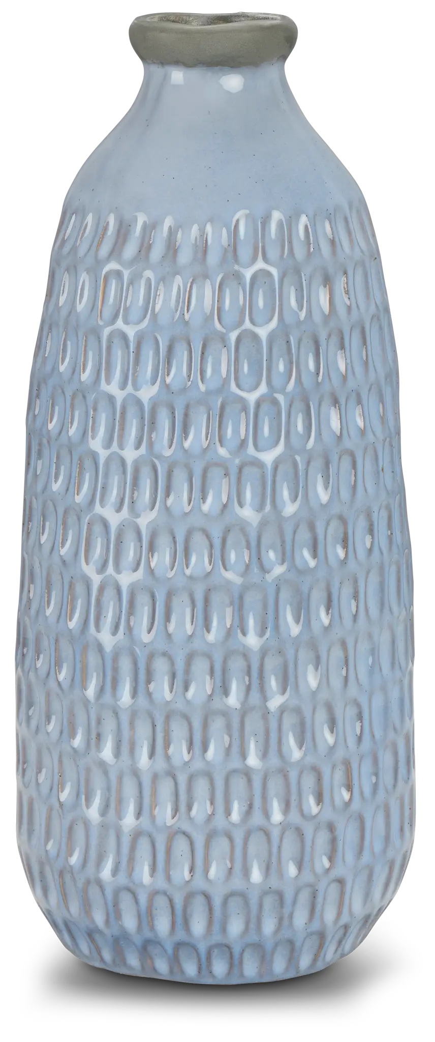 Celeste Blue Medium Vase Celeste Blue Medium Vase