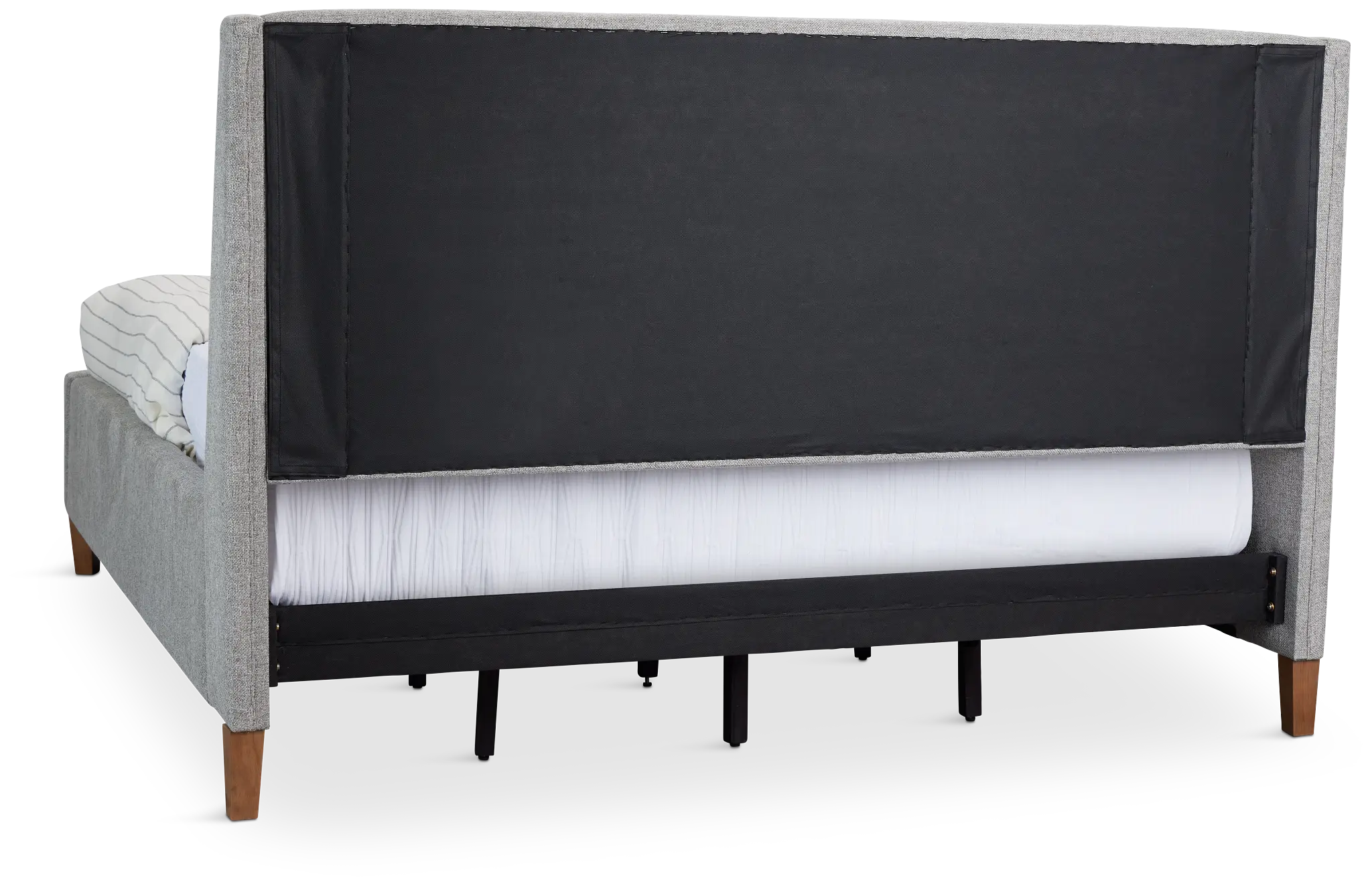 Provo Gray Uph Panel Bed Provo Gray Uph Panel Bed