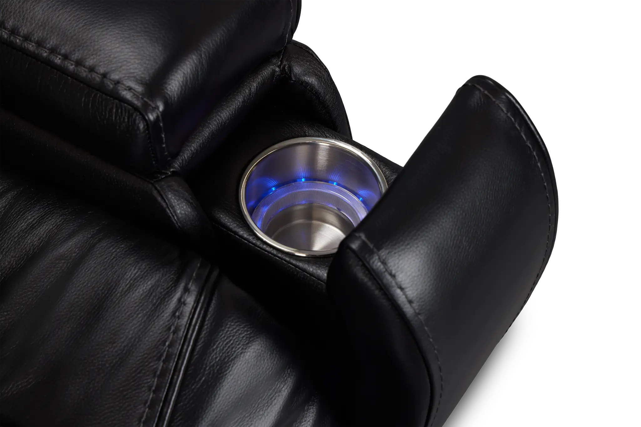 Eclipse Black Lthr/vinyl Power Recliner Eclipse Black Lthr/vinyl Power Recliner