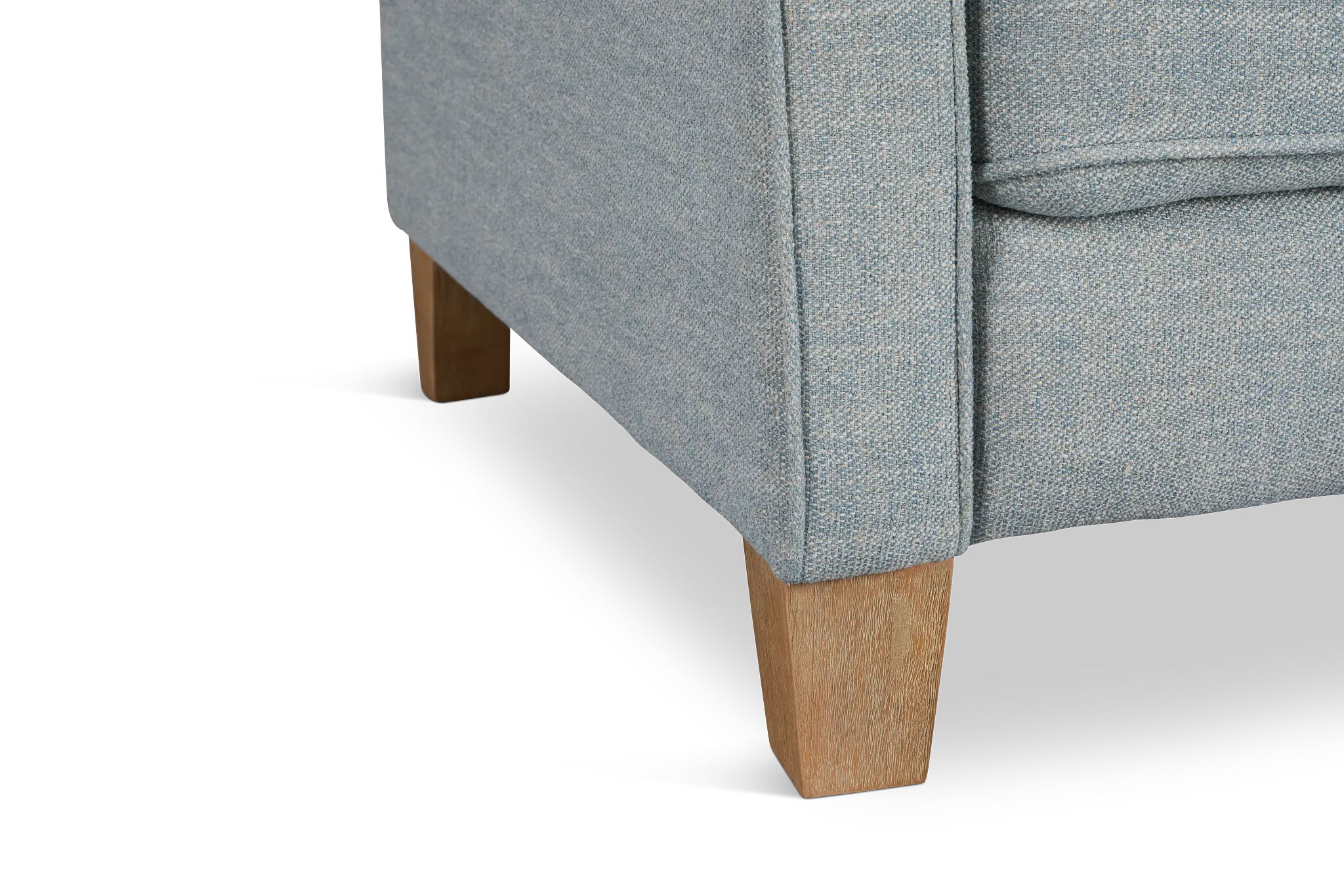 Bayside Light Blue Fabric Power Recliner