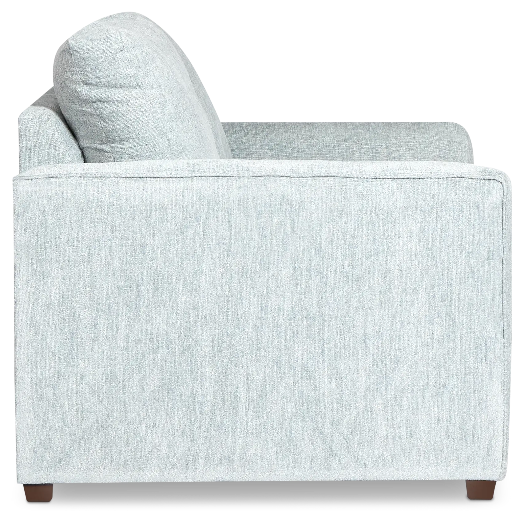 Shore Light Blue Fabric Loveseat Shore Light Blue Fabric Loveseat