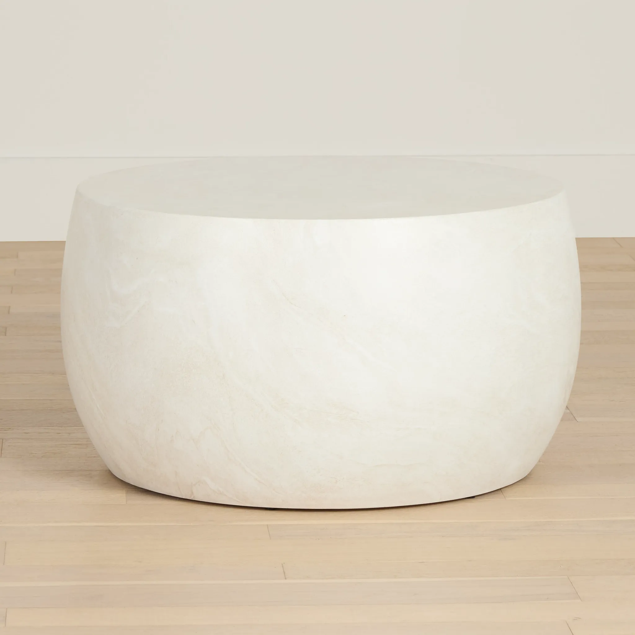 Tai Light Beige Round Coffee Table