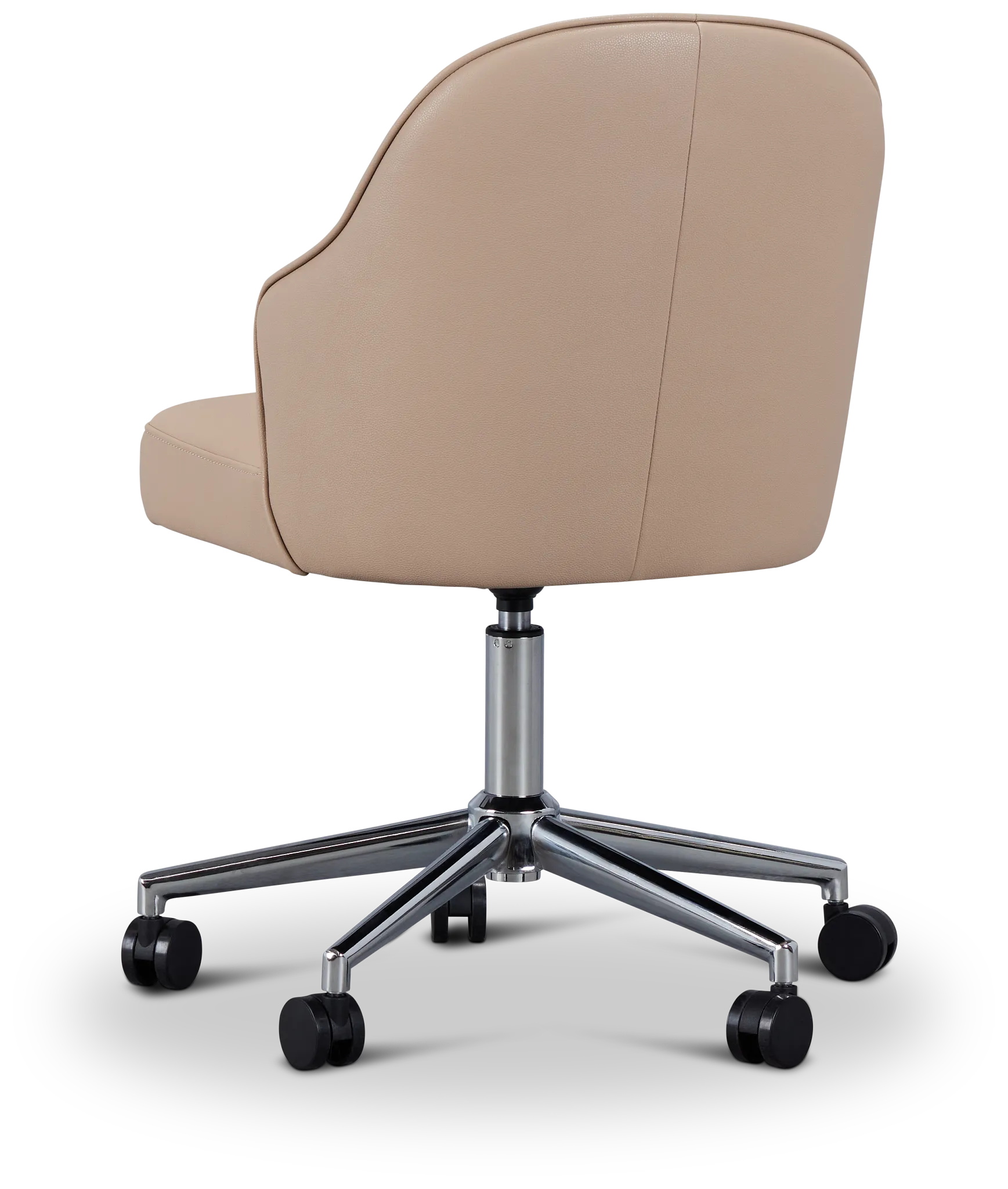 Paige Beige Swivel Desk Chair