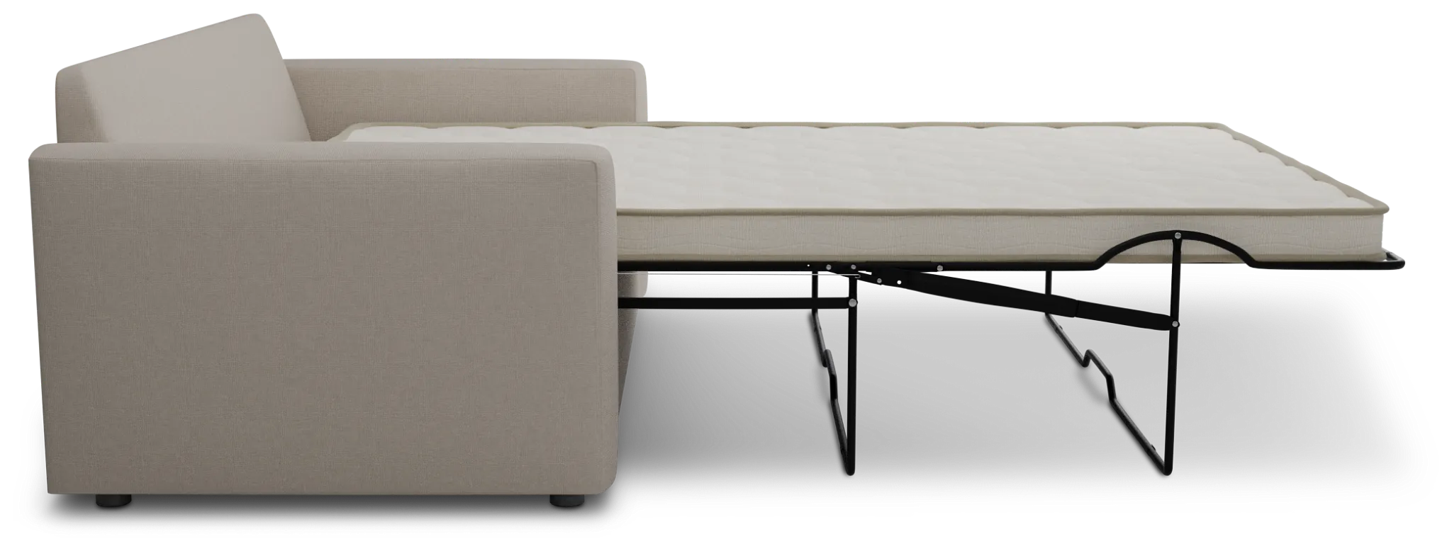 Siesta Suave Beige Fabric Innerspring Sleeper