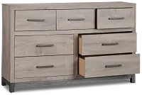 Evanston Gray Dresser