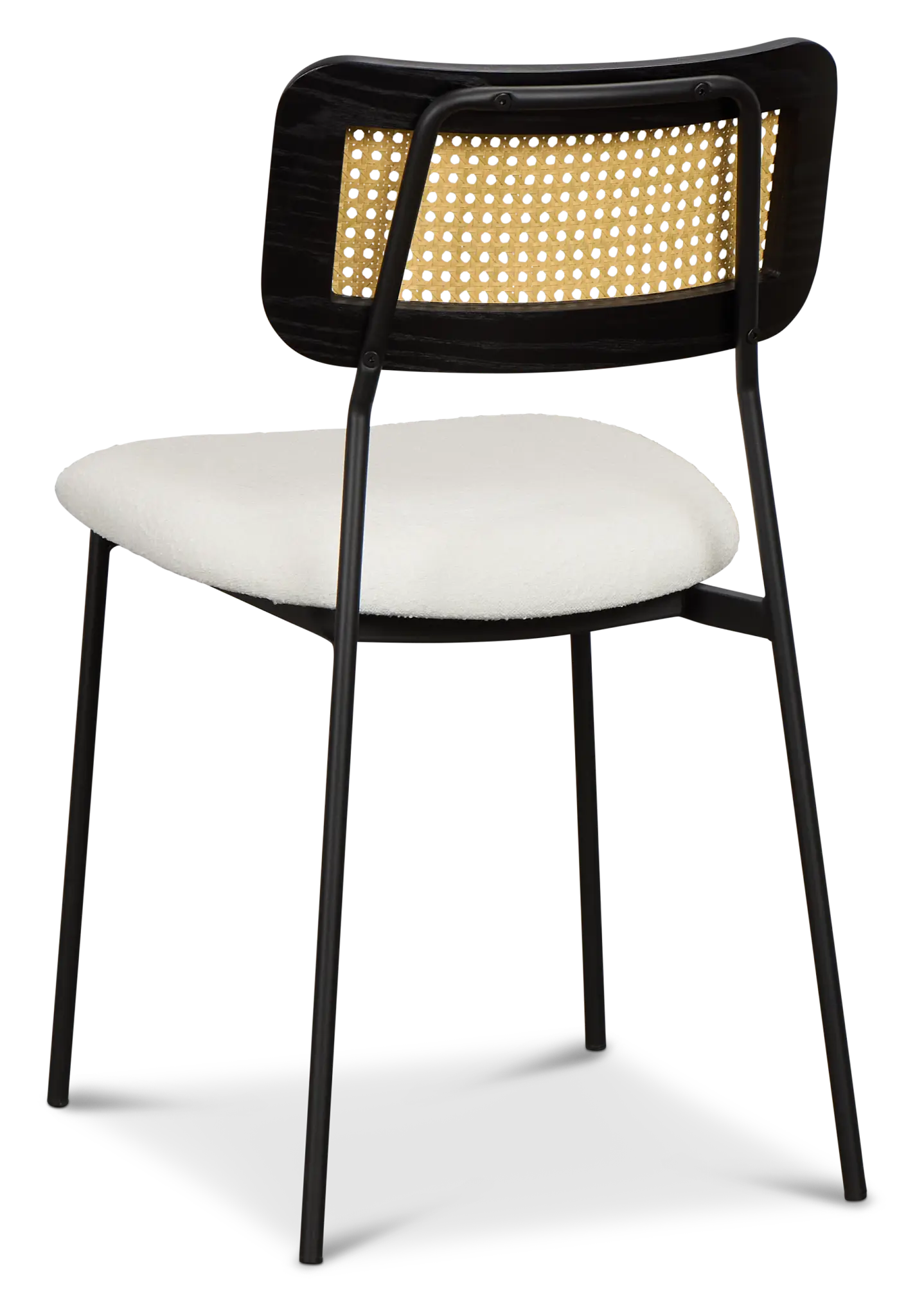 Lynden White Woven Upholstered Side Chair Lynden White Woven Upholstered Side Chair