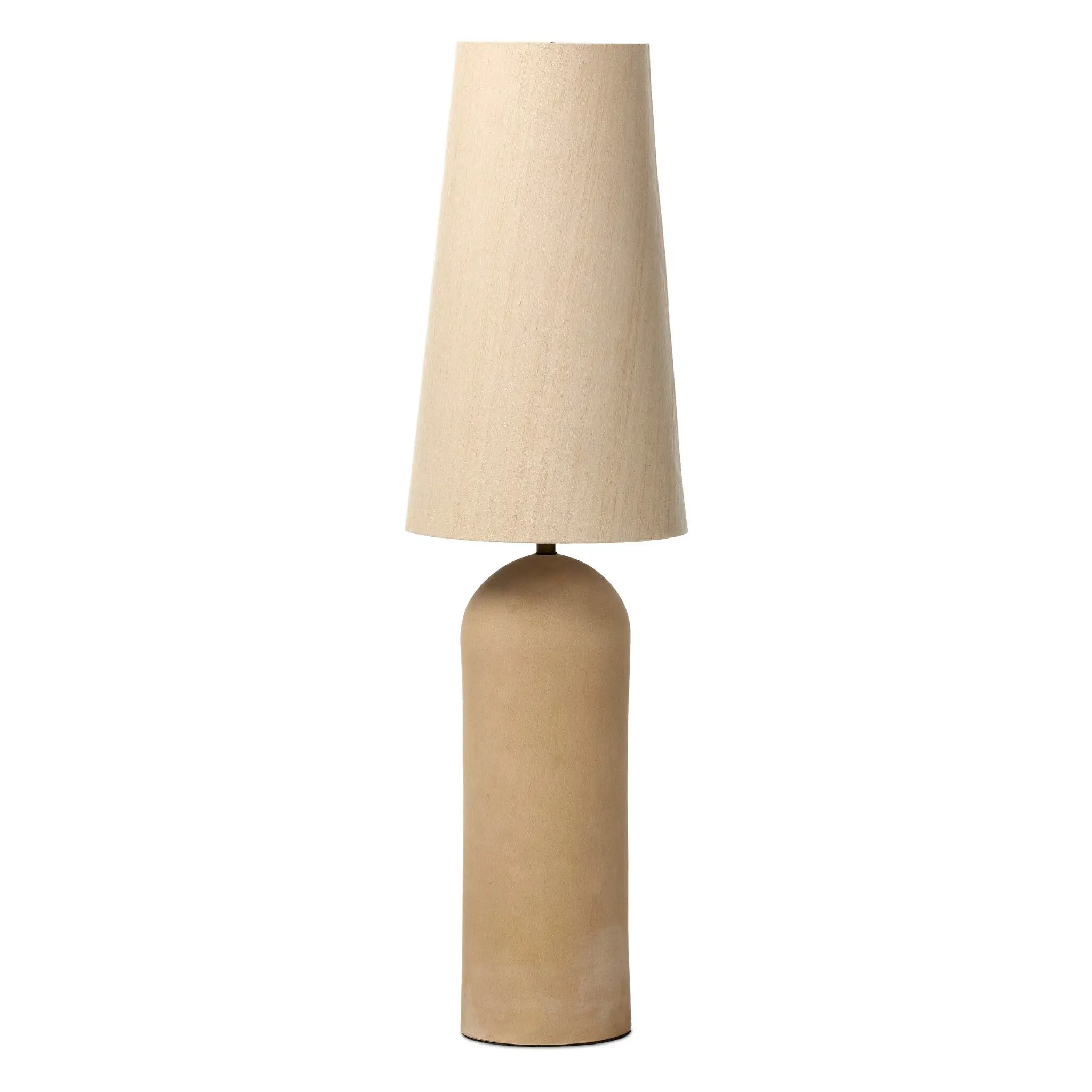 Four Hands Zura Beige Ceramic Floor Lamp Four Hands Zura Beige Ceramic Floor Lamp