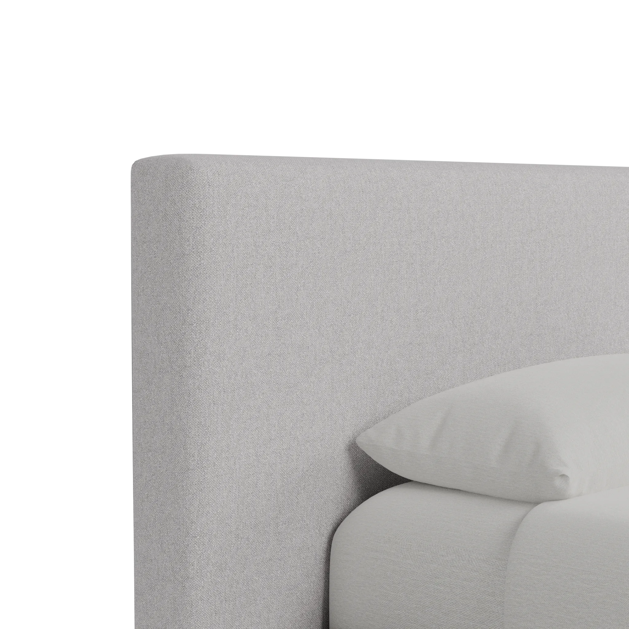 Grayton Maguire Blue 44" Upholstered Platform Bed