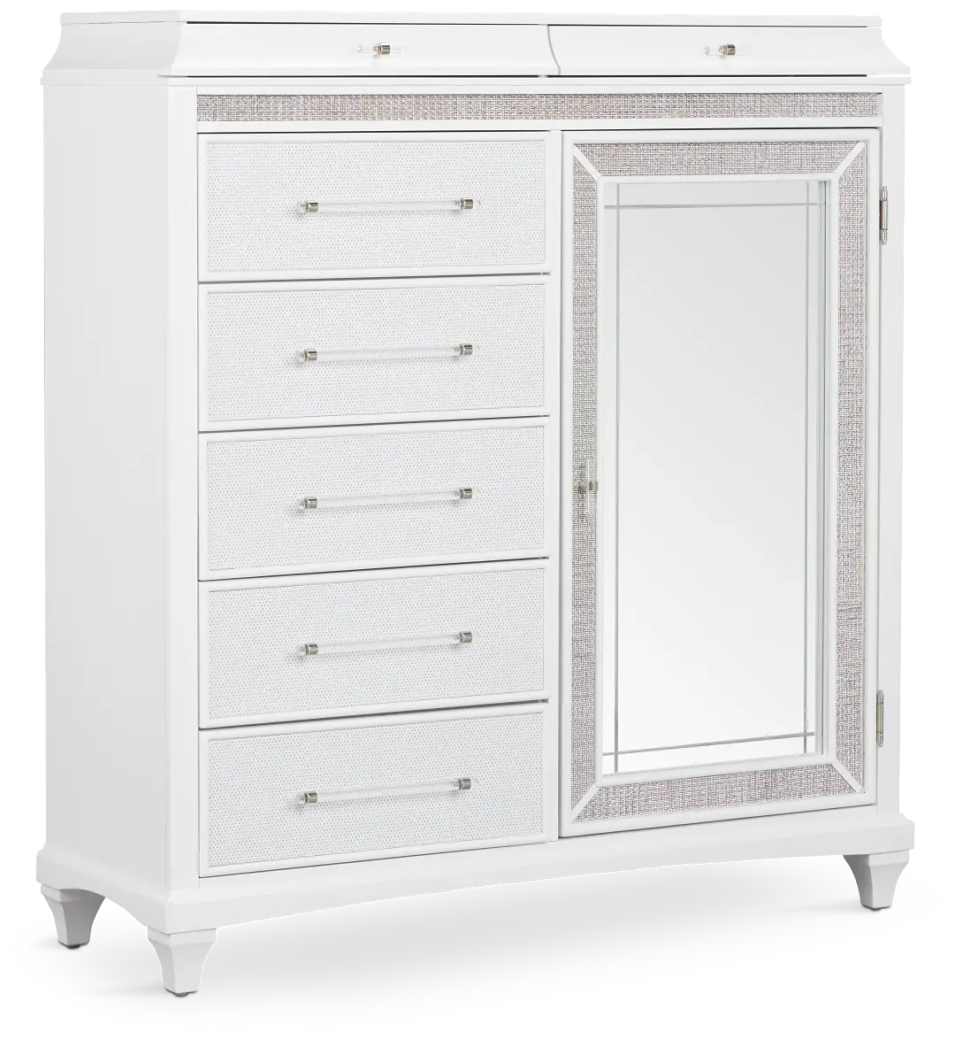 Milan White Door Chest Milan White Door Chest