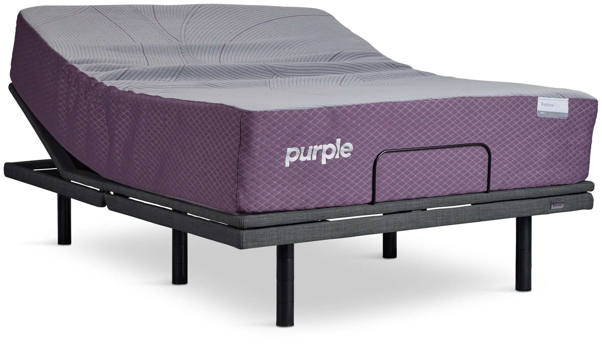 Purple Restore Plus Soft Premium Plus Smart Adjustable Mattress Set