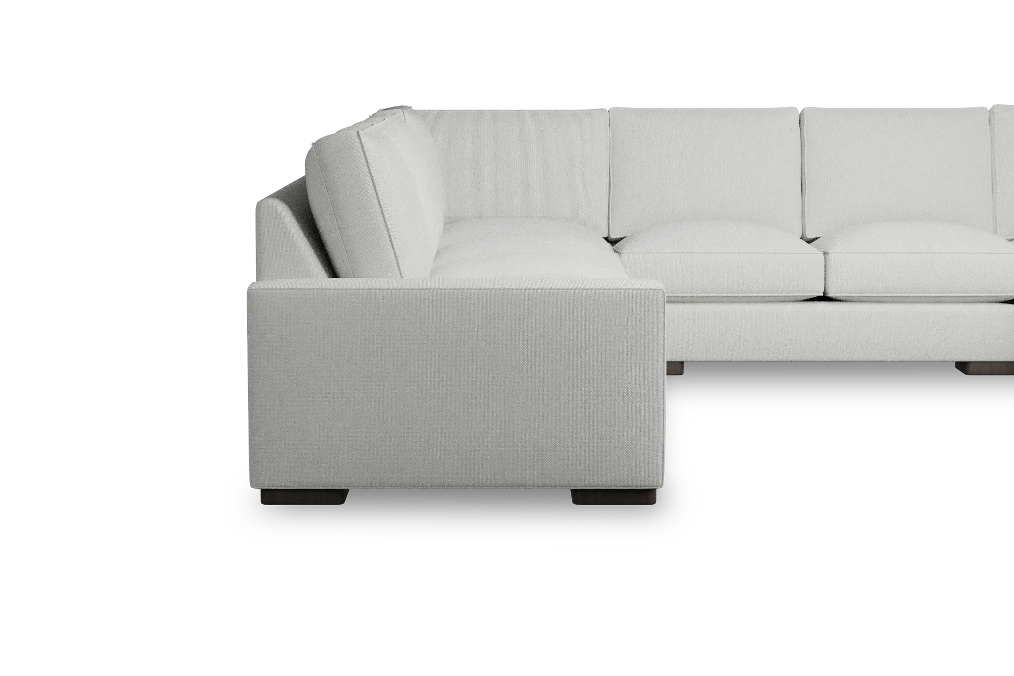 Edgewater Revenue White Large Right Chaise Sectional Edgewater Revenue White Large Right Chaise Sectional