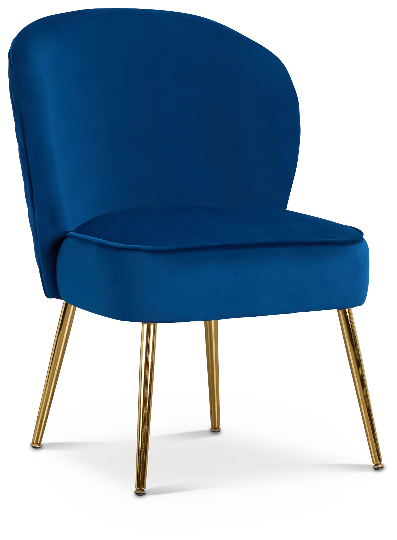 Tami Navy Velvet Accent Chair Tami Navy Velvet Accent Chair