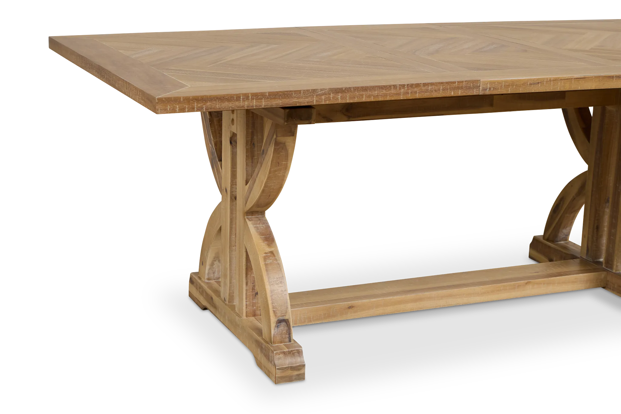 Joplin Light Tone Extension Rectangular Table