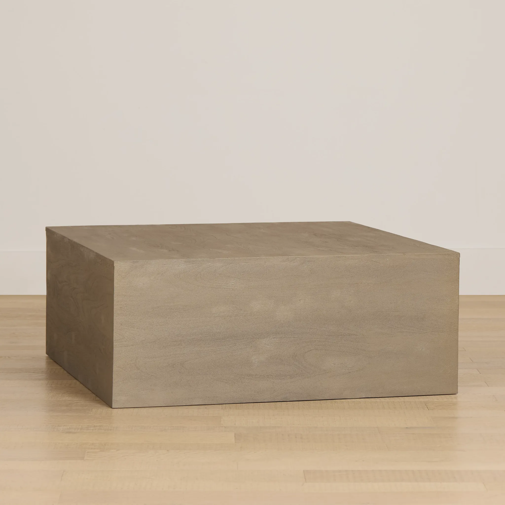 Ray Light Tone Square Coffee Table
