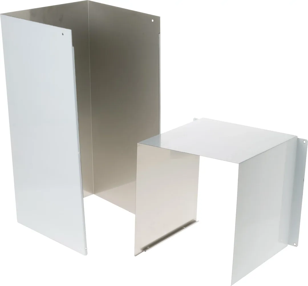 Cafe 12 Series Stainless Steel Duct Cover Extension