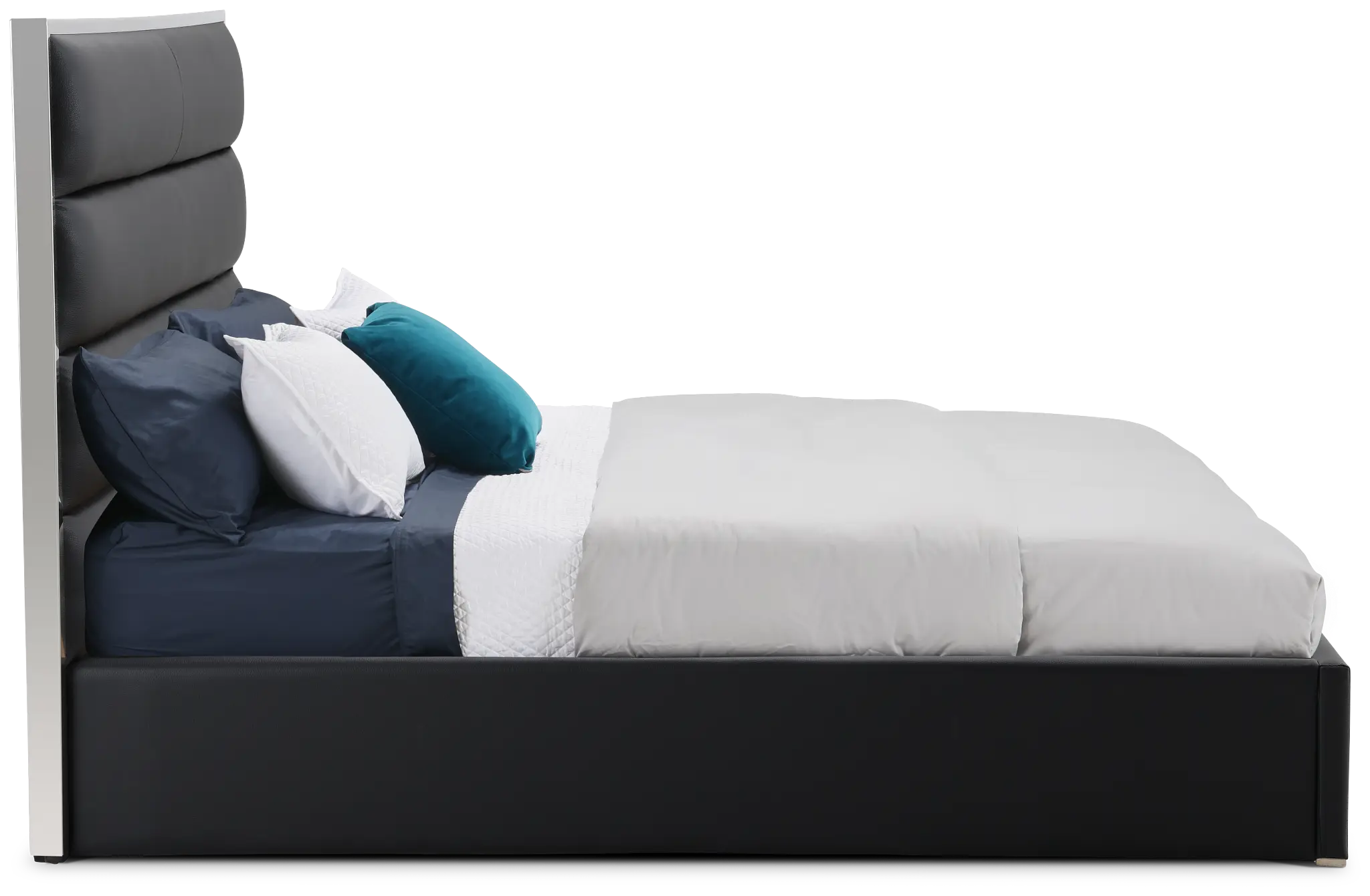 Cortina Black Uph Platform Bed Cortina Black Uph Platform Bed