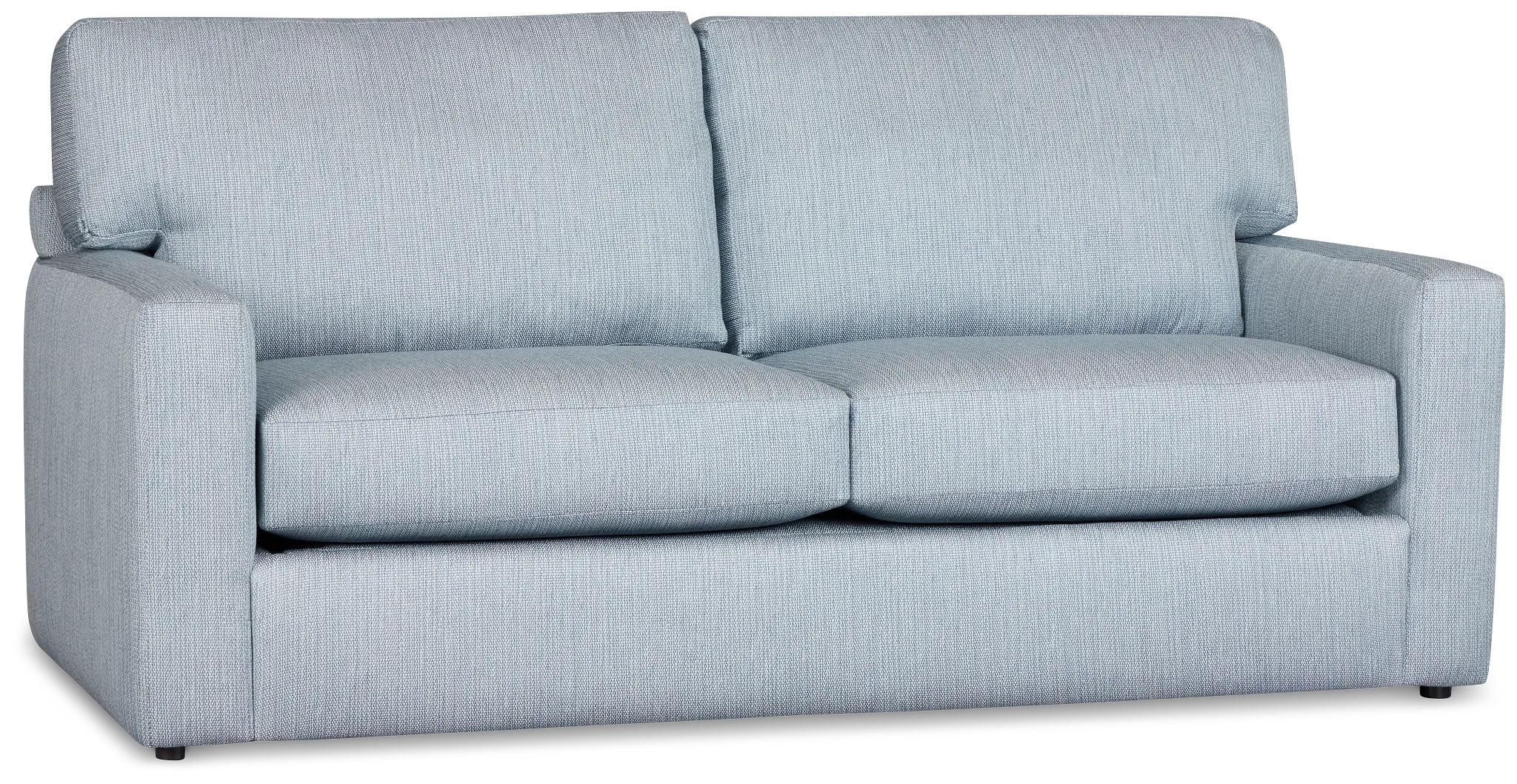 Rhodes Light Blue Fabric Cooling Memory Foam Sleeper