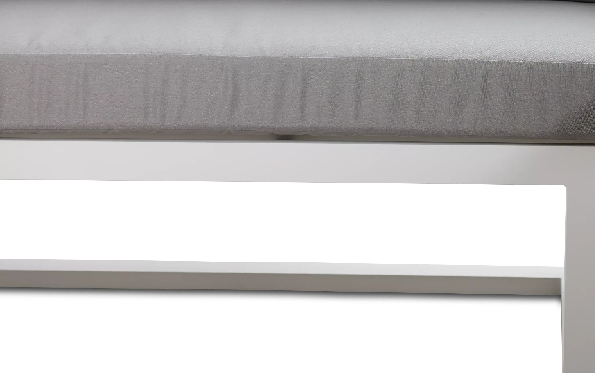 Lisbon Gray Aluminum Small Left Sectional