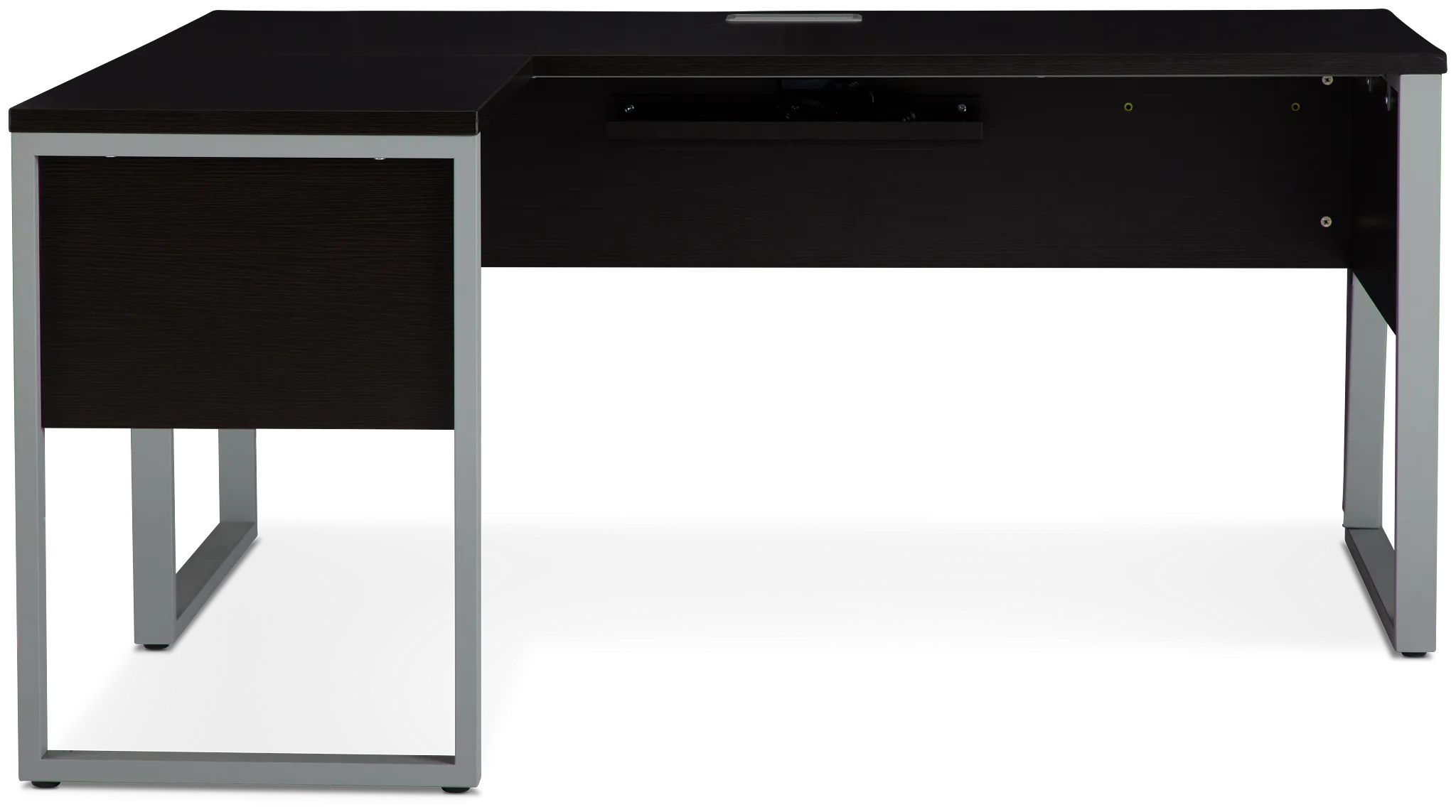 Clark Dark Tone 32" Return Desk