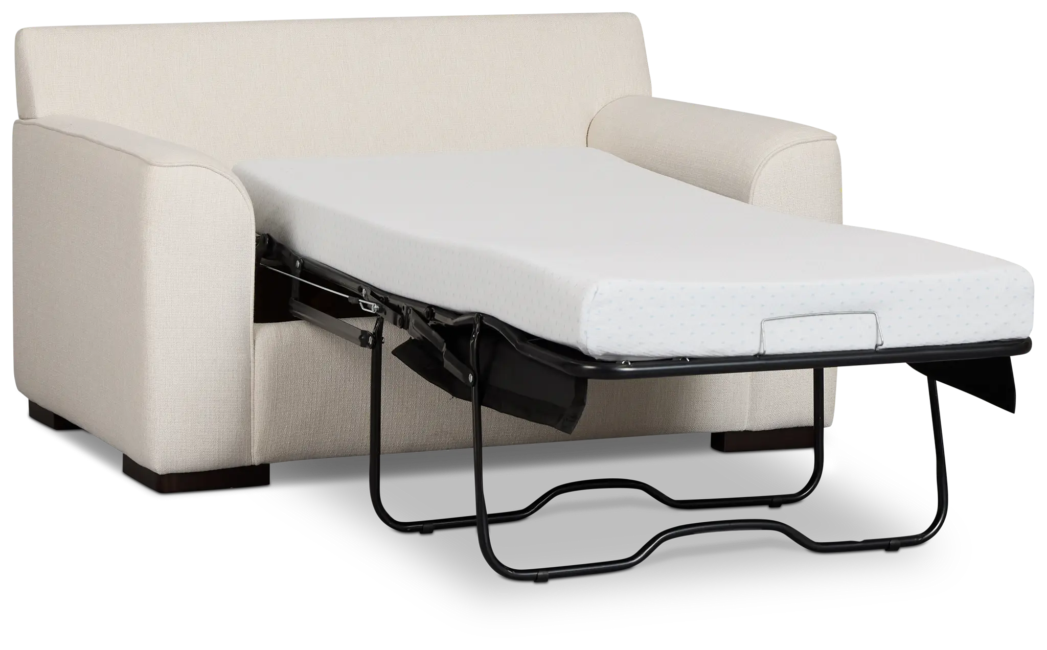 Sinclair Light Beige Fabric Memory Foam Sleeper Sinclair Light Beige Fabric Memory Foam Sleeper