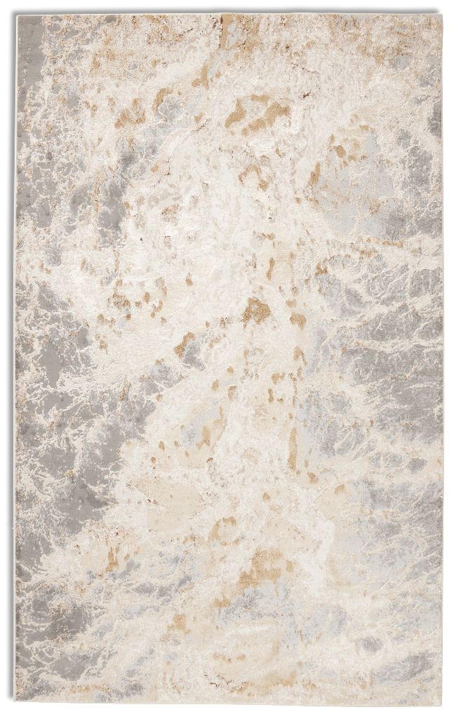 Azure Ivory 5x8 Area Rug