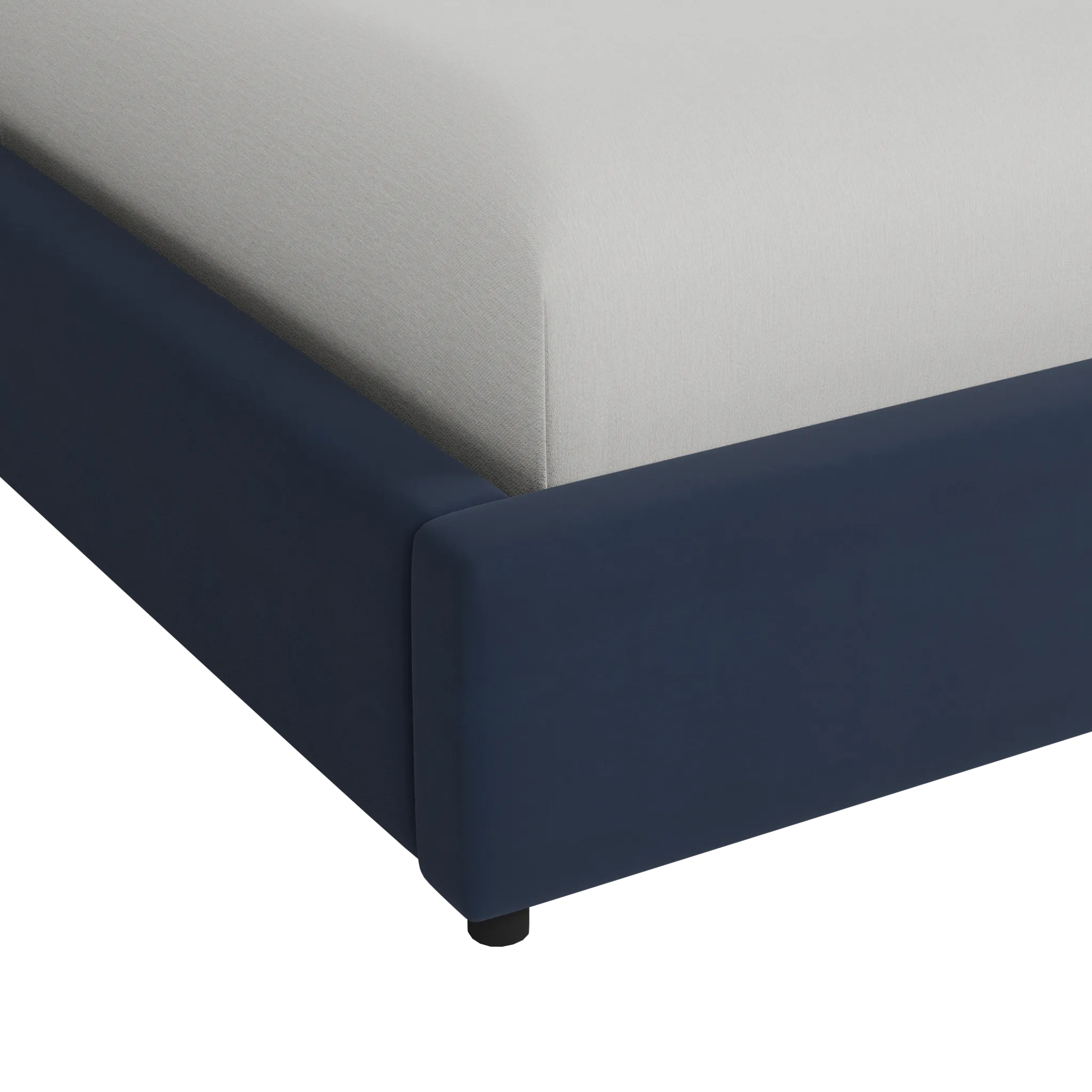 Grayton Suave 44" Upholstered Platform Bed