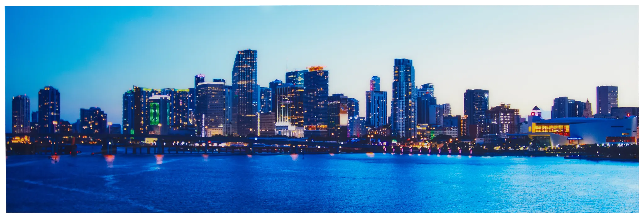 Skyline Acrylic Wall Art