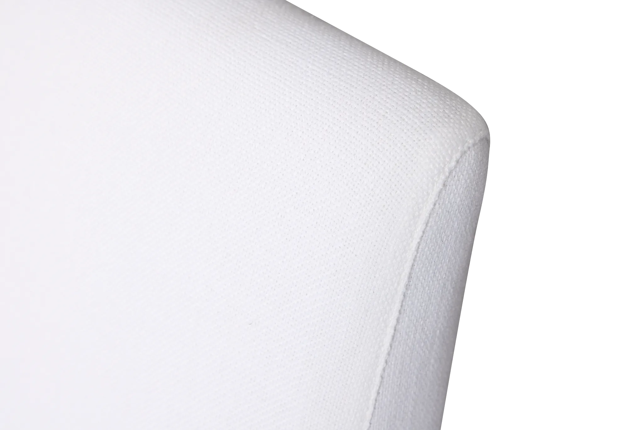 Willow Whitefabric 24" Upholstered Barstool