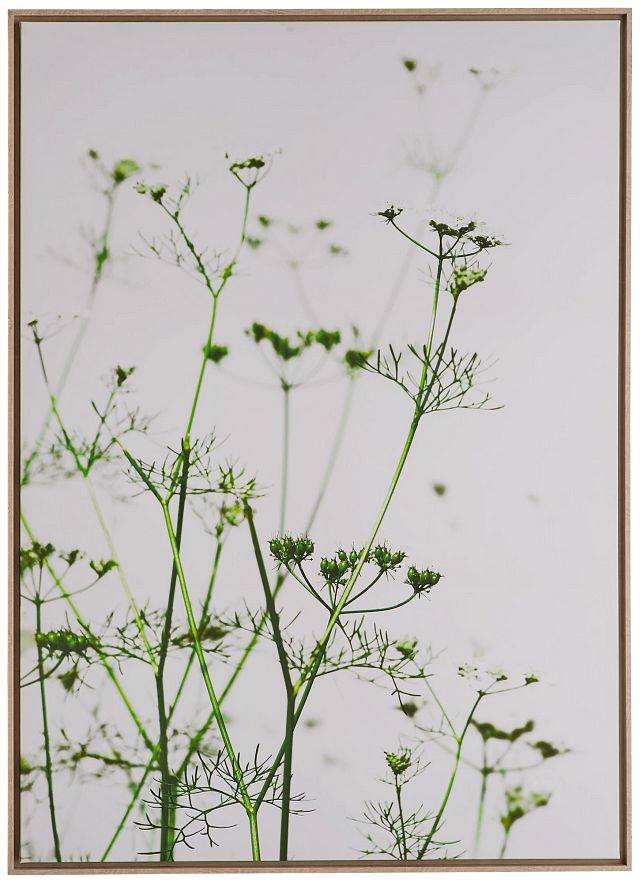 Floret Green Framed Wall Art