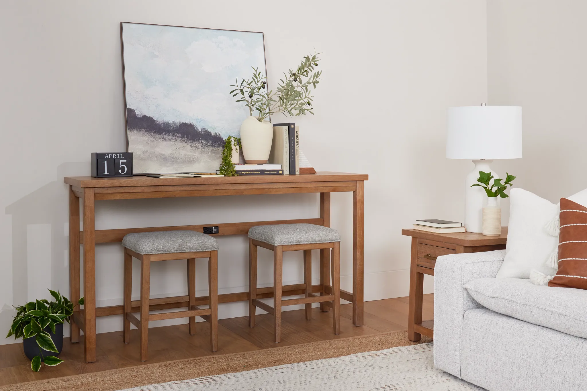 Provo Mid Tone Console Table