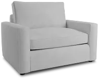 Siesta Peyton White Fabric Innerspring Sleeper